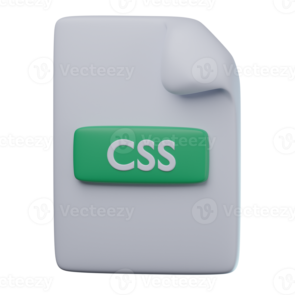 3D CSS Transparent Icon Illustration png
