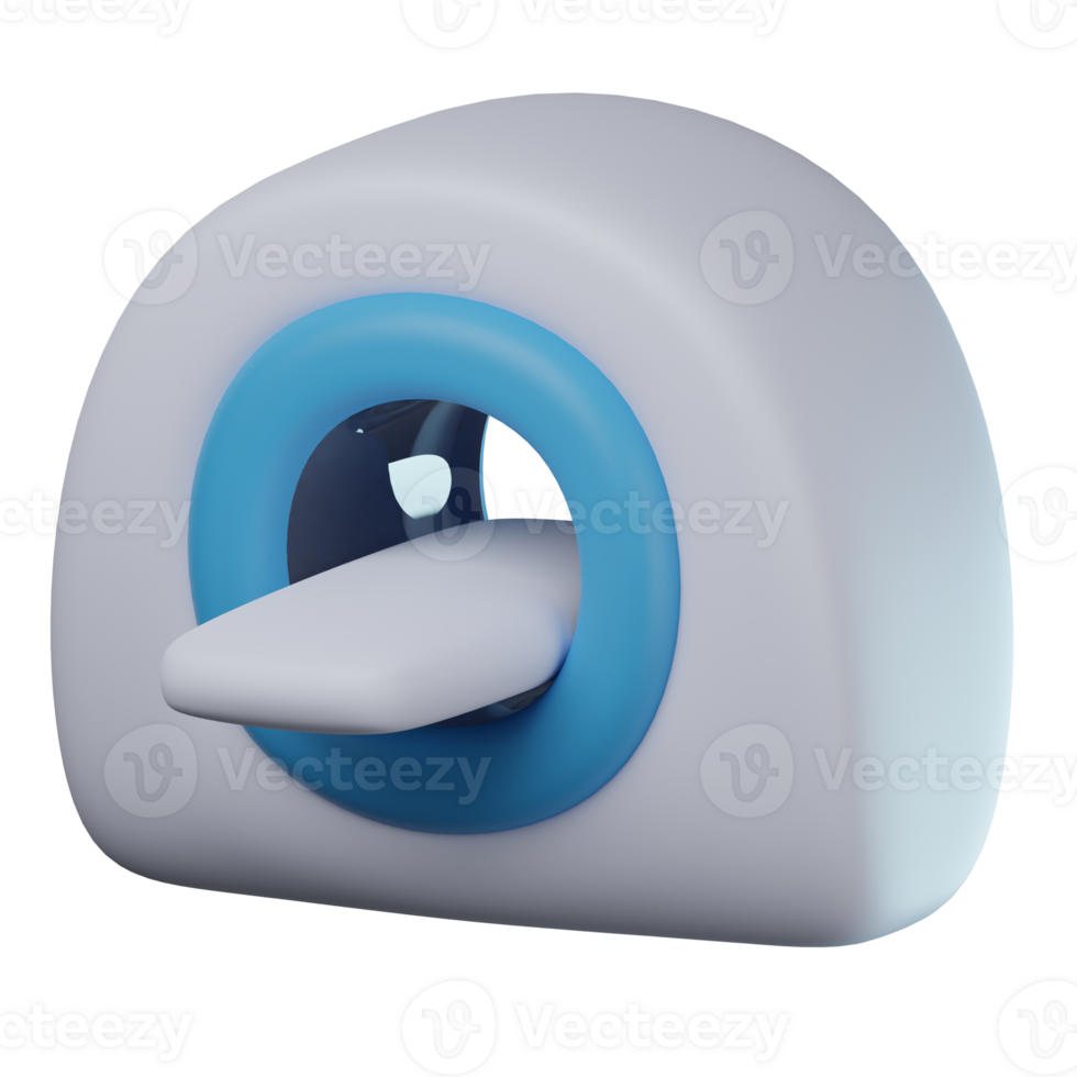 3D MRI Kit Transparent Icon Illustration png