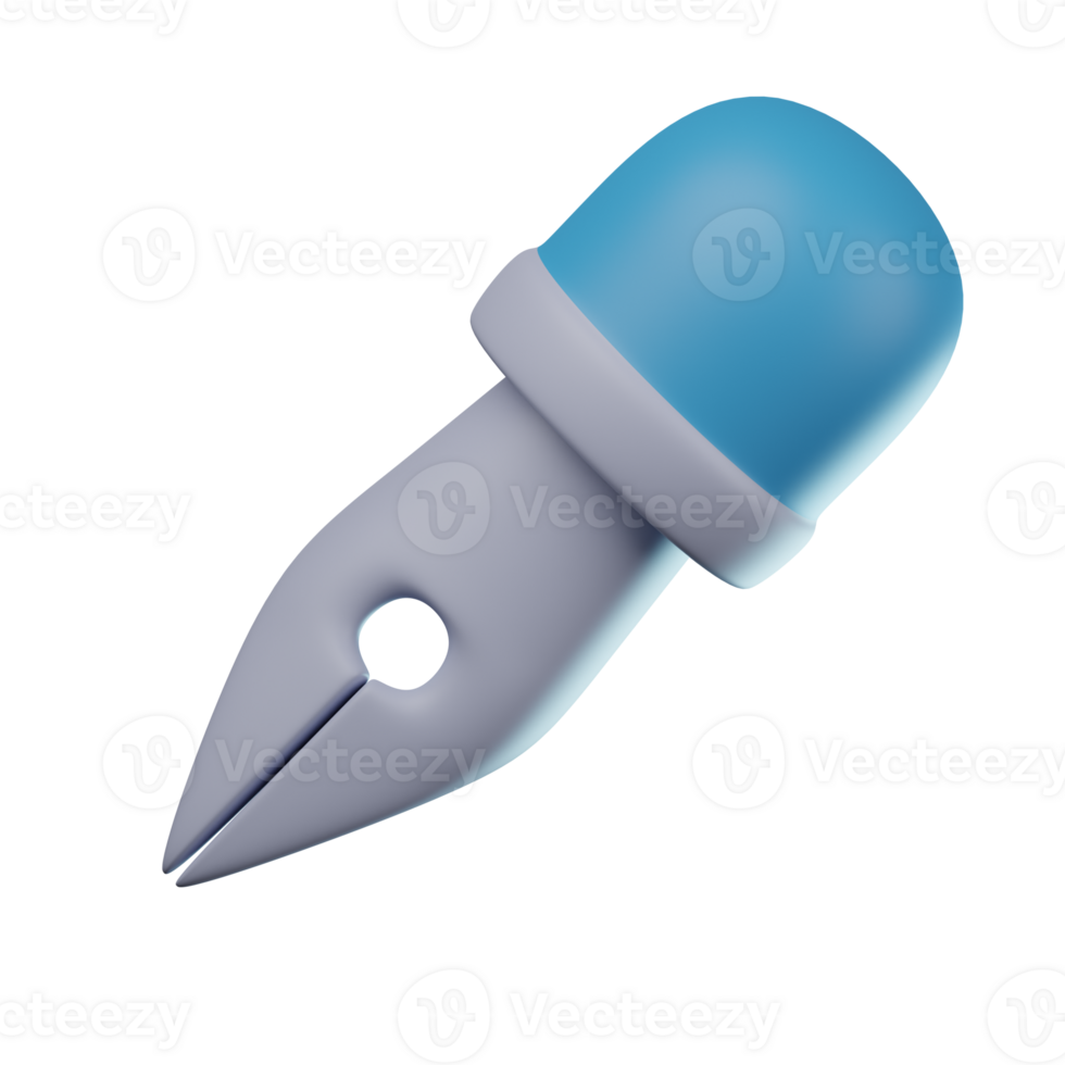 3D Pen Tool Transparent Icon Illustration png