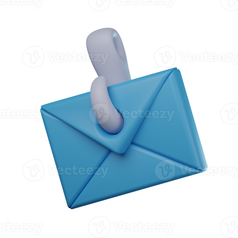 3D Phising Transparent Icon Illustration png