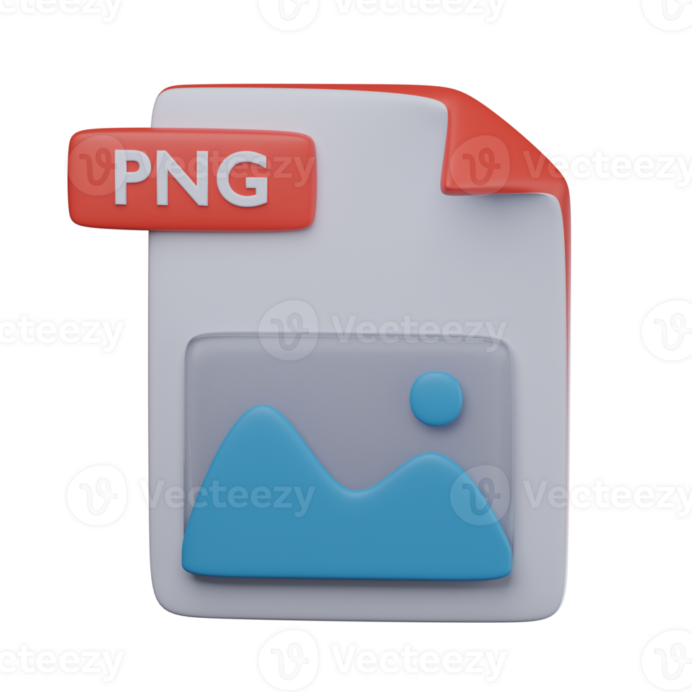 3D File Transparent Icon Illustration png