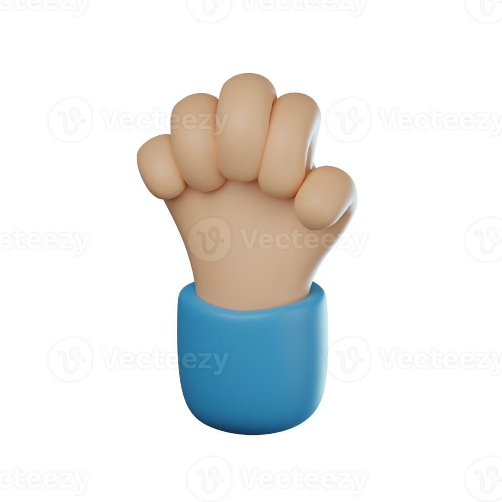 3D Sorry Hand Gesture Transparent Icon Illustration png