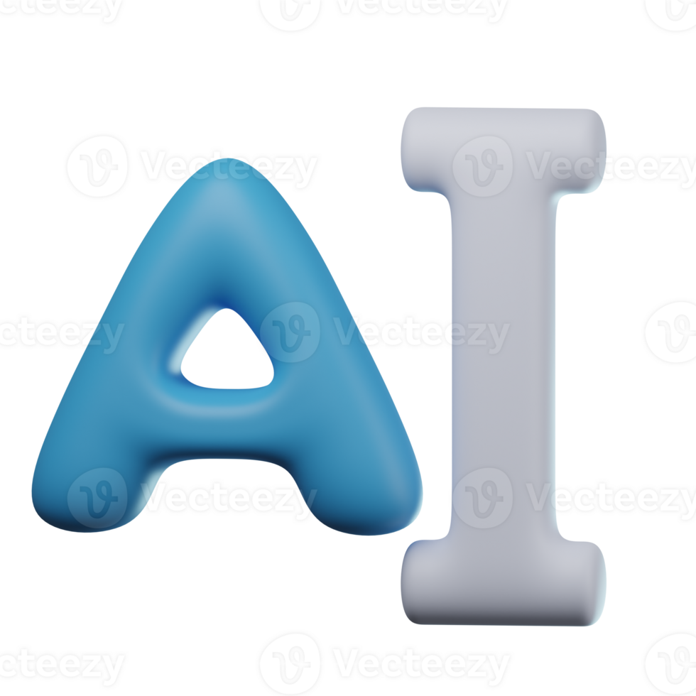 3D Text Transparent Icon Illustration png