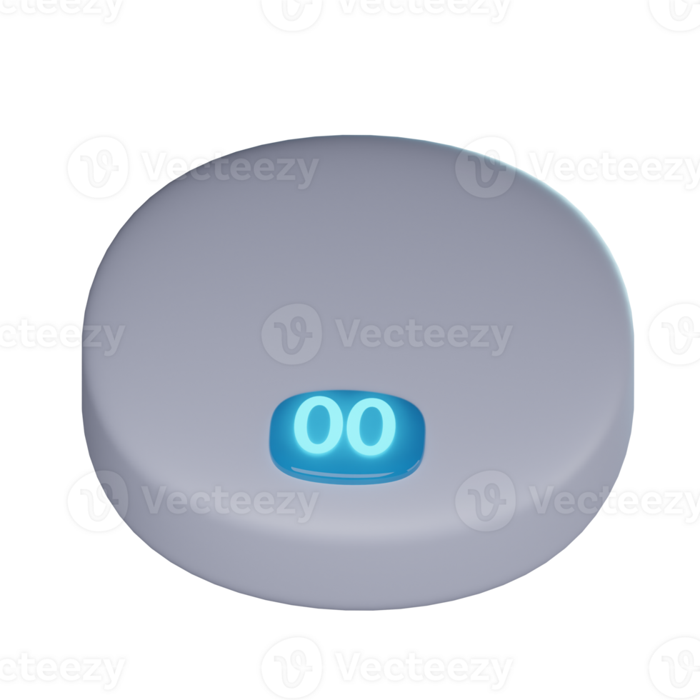3D Weighing Scale Transparent Icon Illustration png