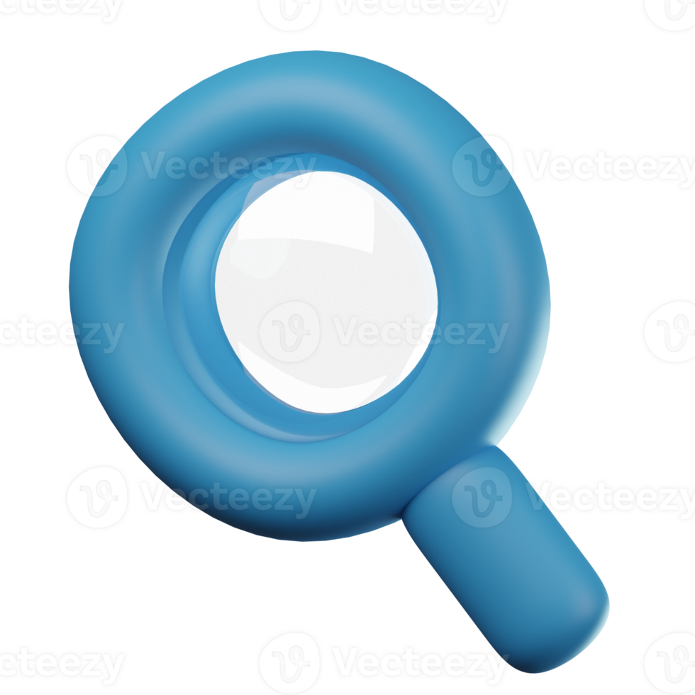 3D Zoom Transparent Icon Illustration png