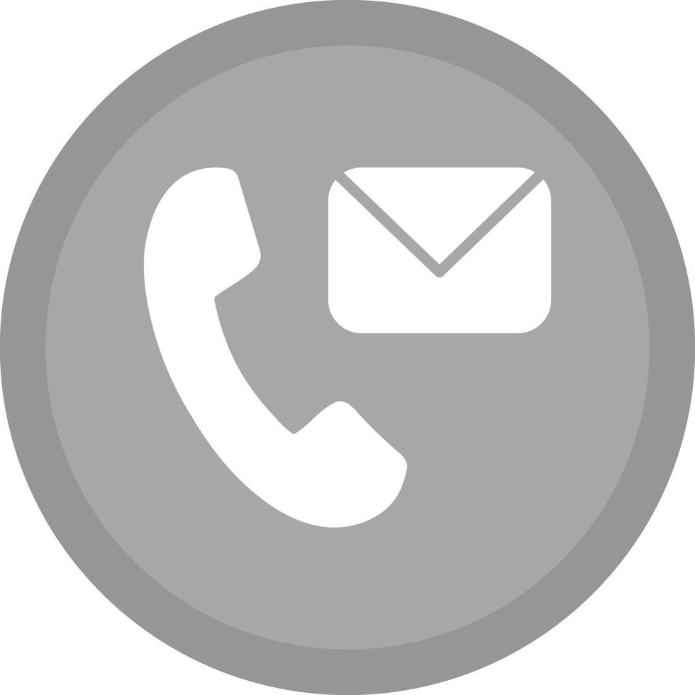 Contact Us Icon Design vector