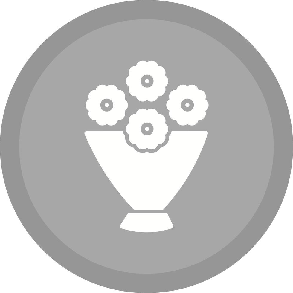 Flower Bouquet Icon Design vector