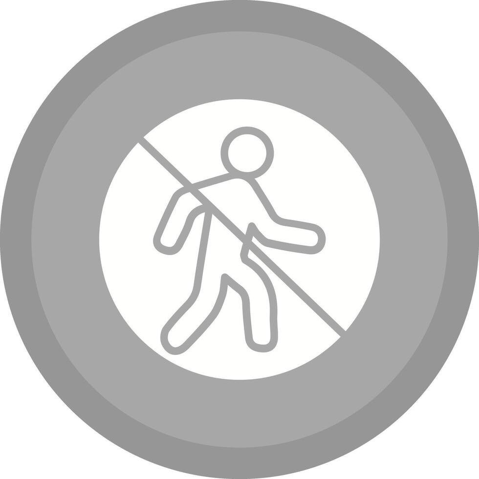 No Entry Sign Icon Design vector