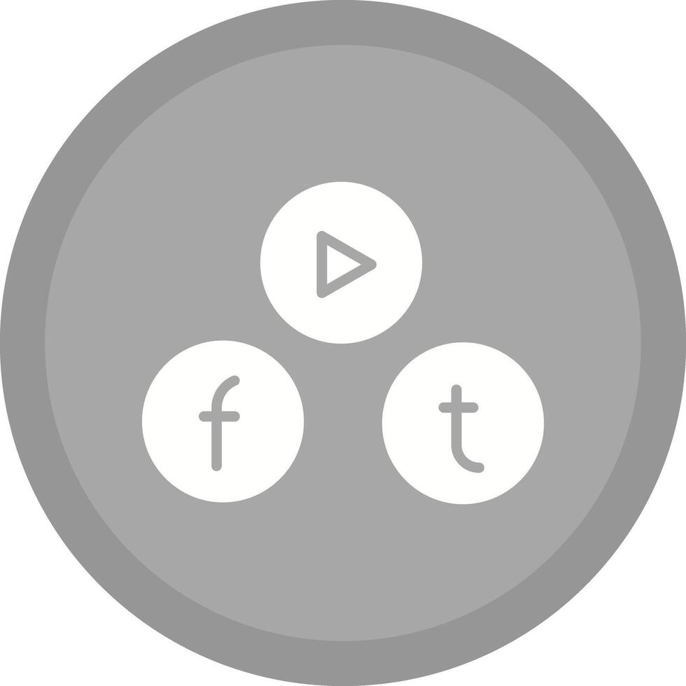 Social Media Icon Design vector