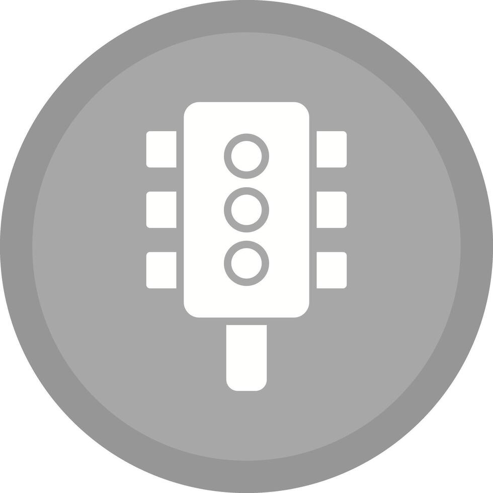 Traffic Light Icon Design vector