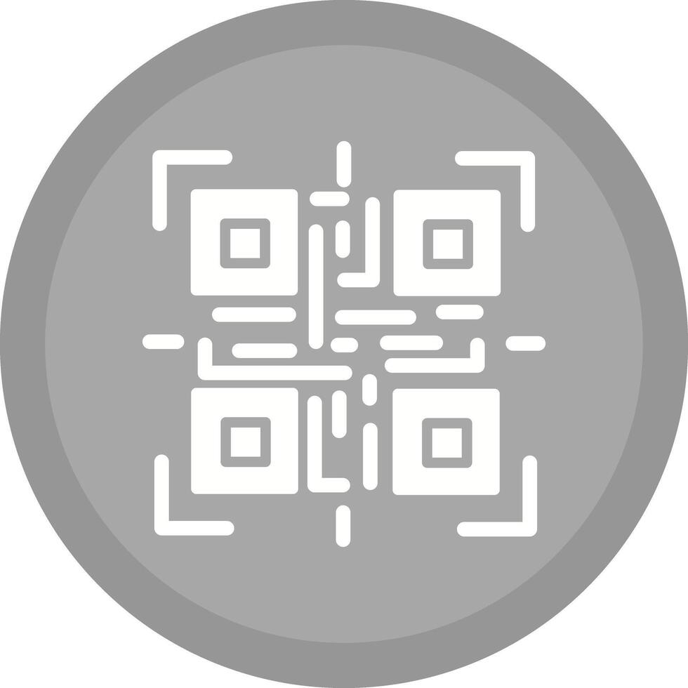qr código lector icono diseño vector