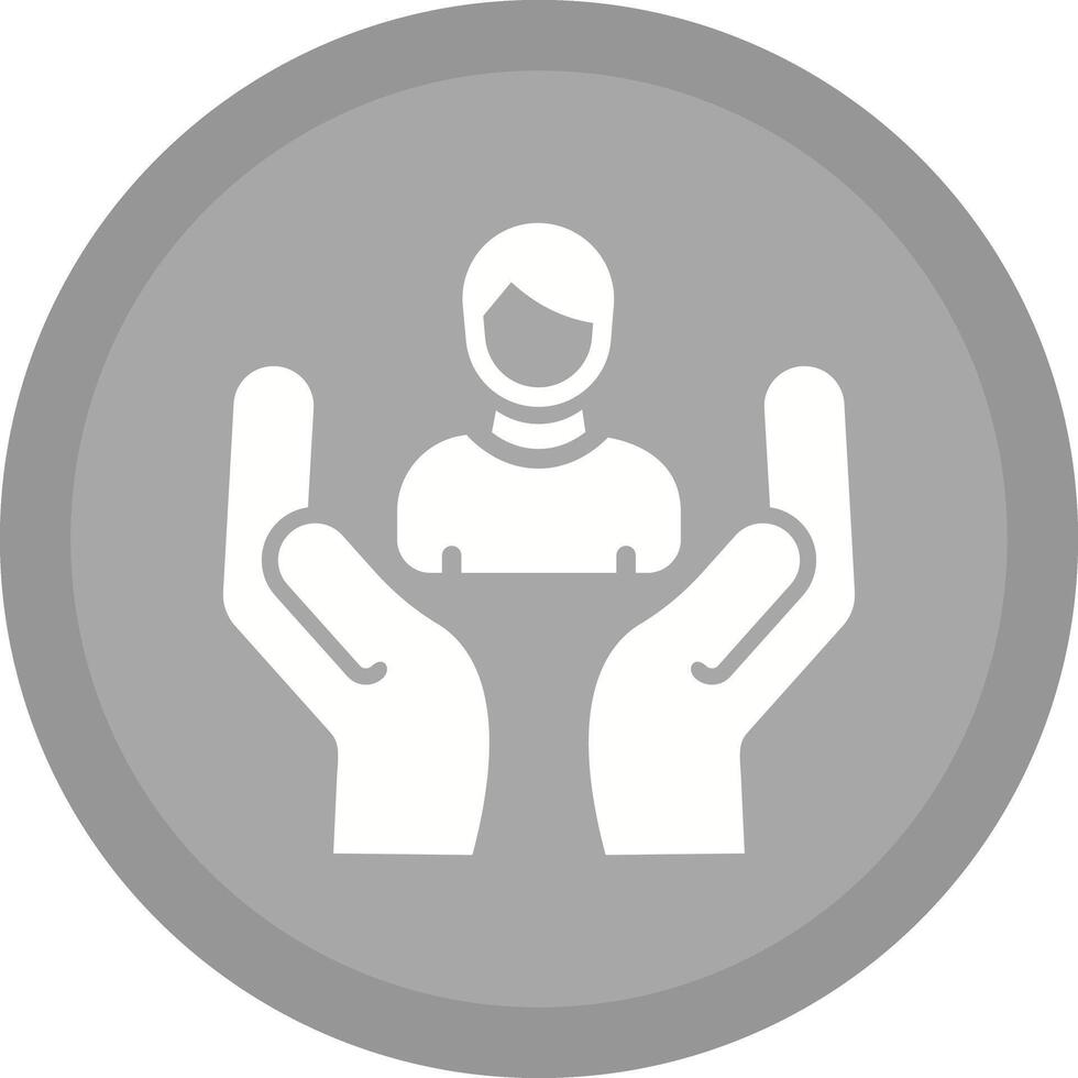 Employee Insurance Icon Design vector