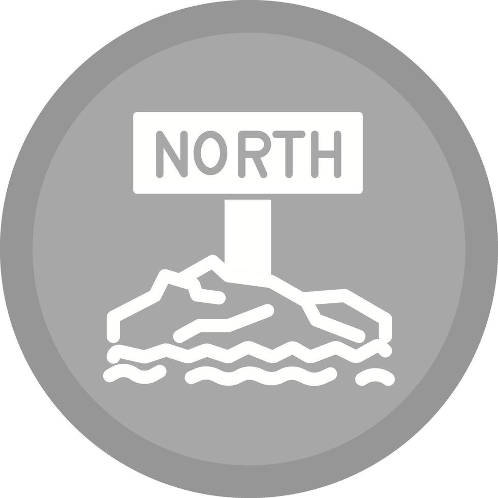 Northpole Icon Design vector