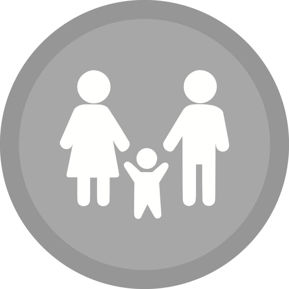 Family Photo Icon Design vector
