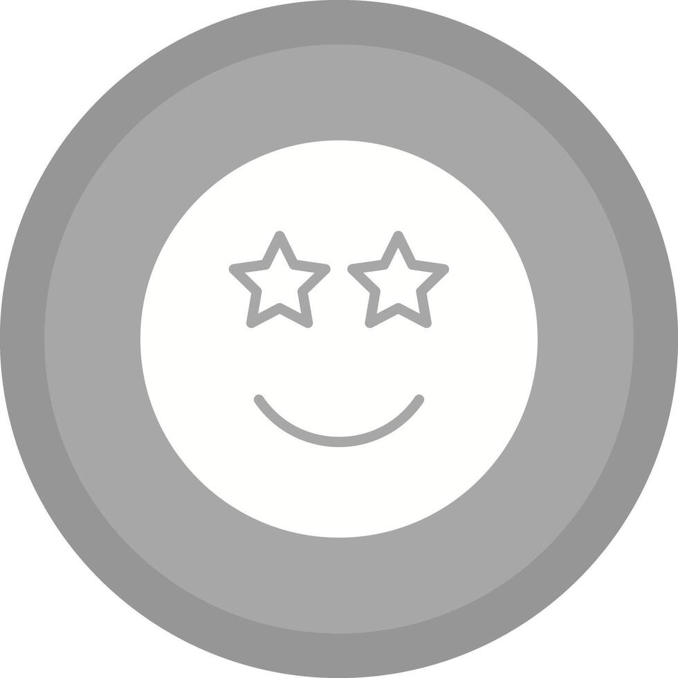 Star-Struck Icon Design vector
