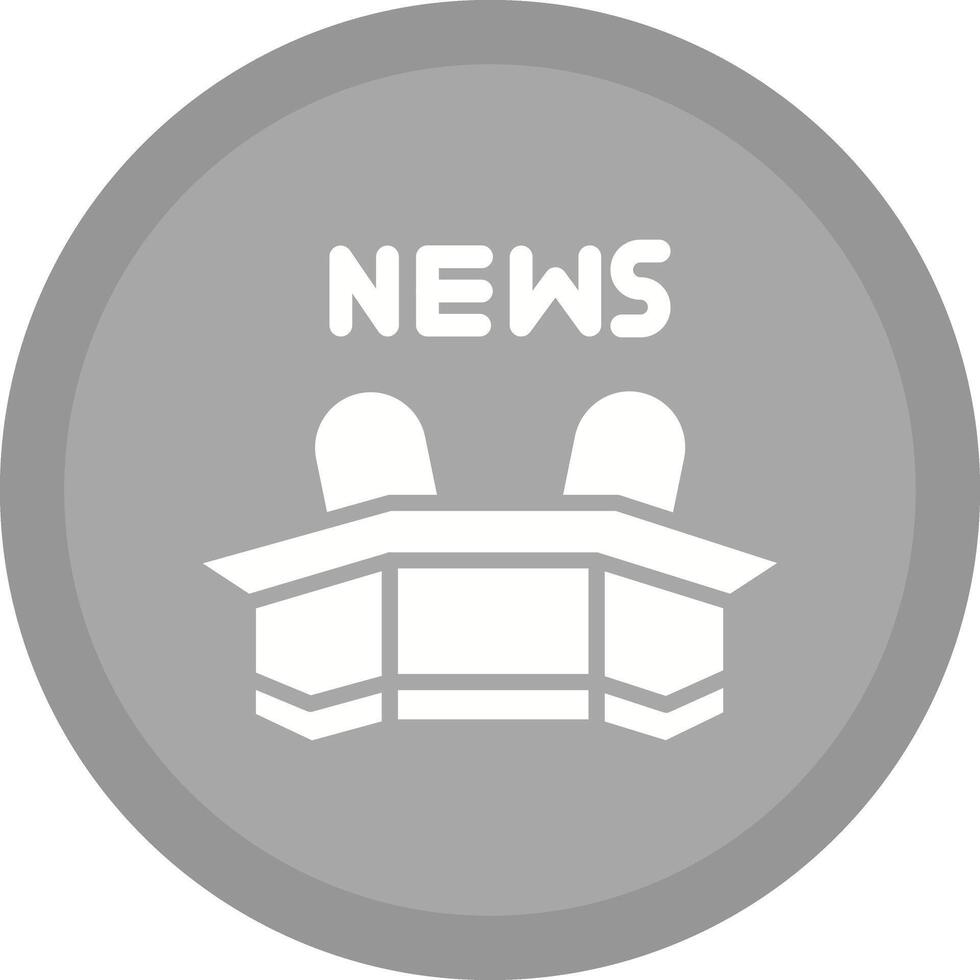 Newsroom Icon Design vector