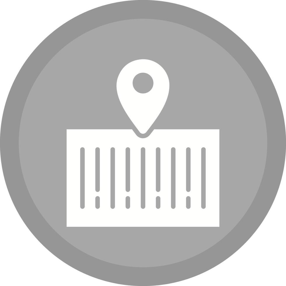 Barcode Tracking Icon Design vector