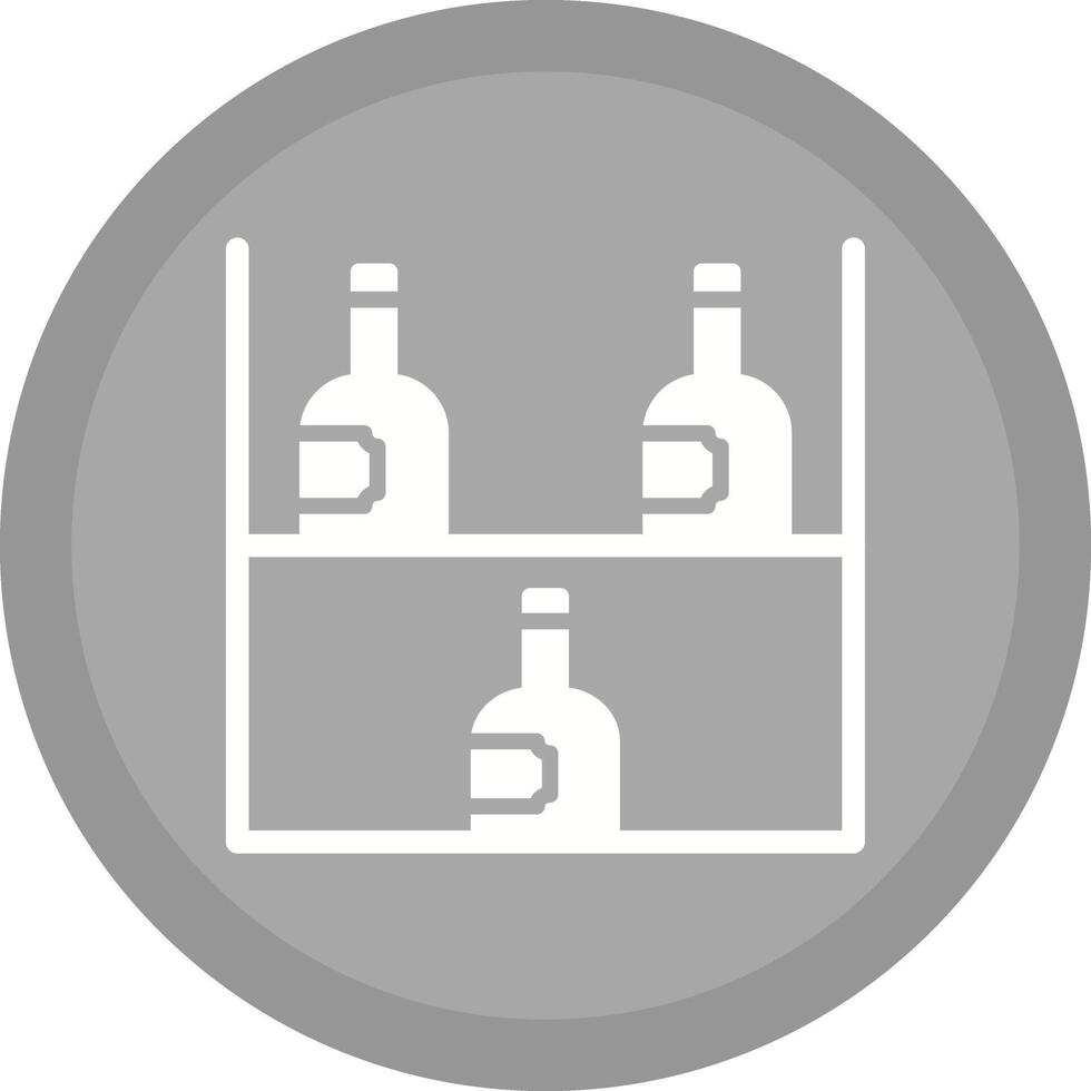 Wine Rack Icon Design vector