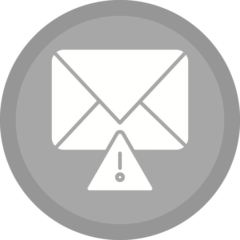 Message Alert Icon Design vector