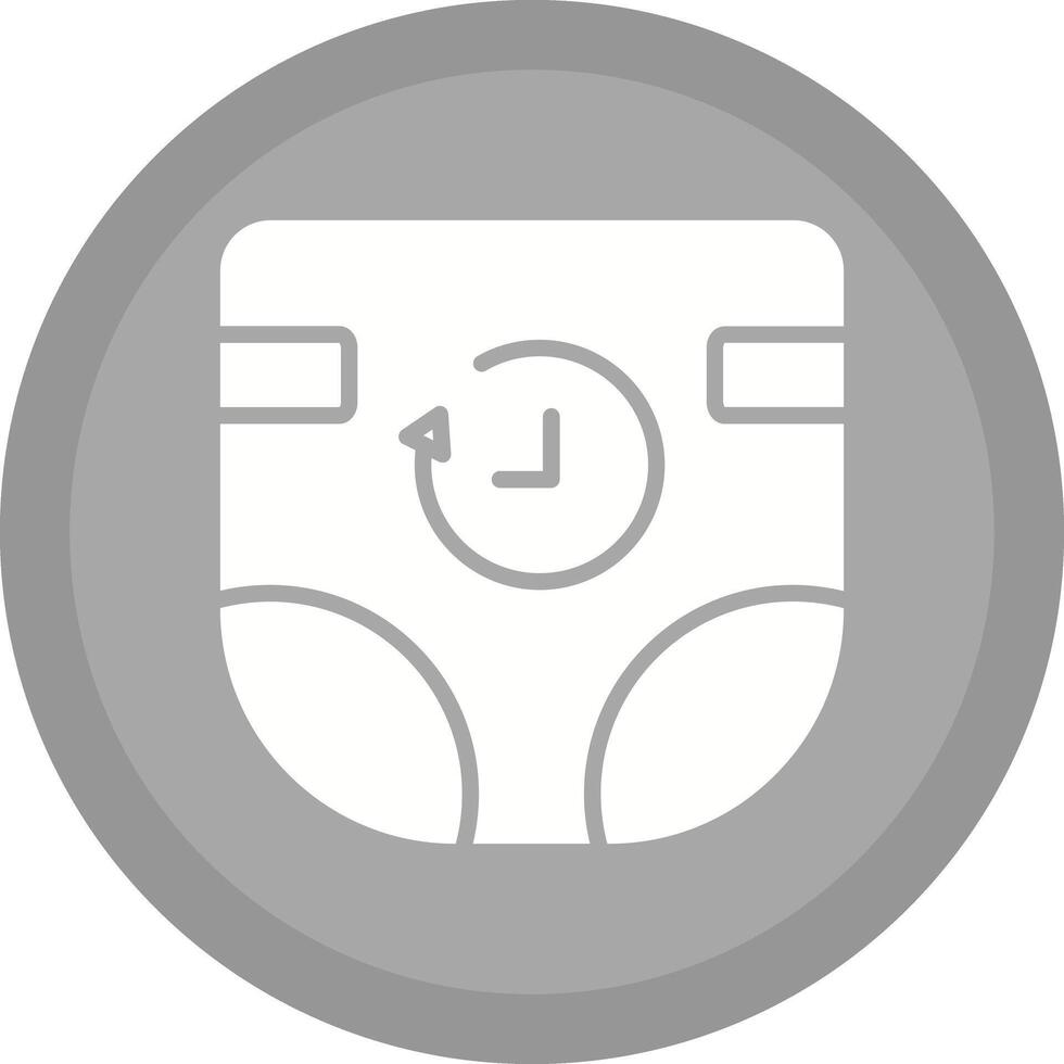 Diaper Duty Icon Design vector