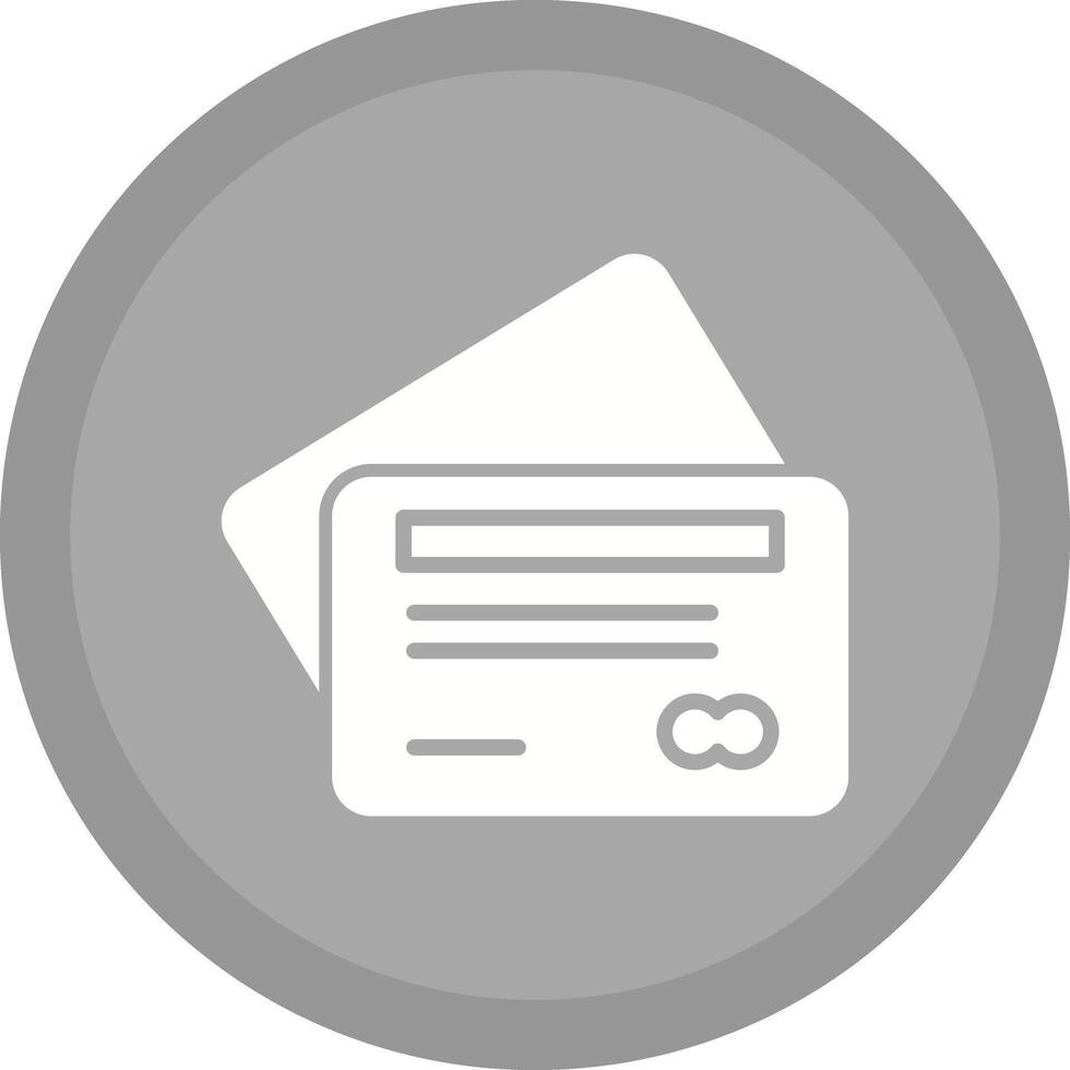 Credit Card Icon Design vector