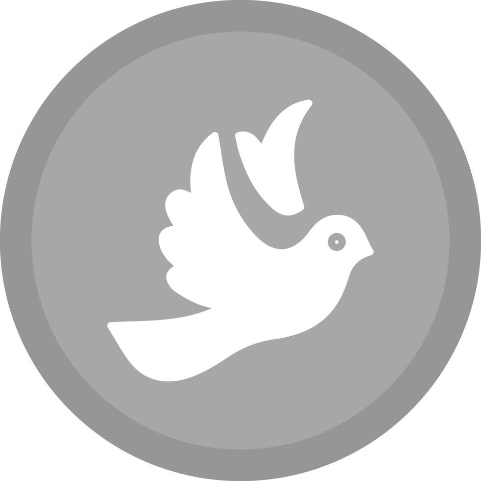 Dove of Peace Icon Design vector