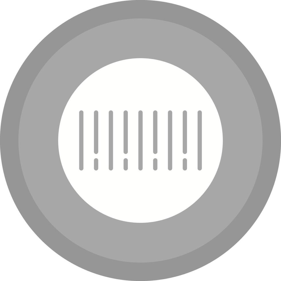 Barcode Sticker Icon Design vector