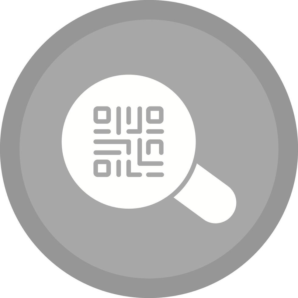 qr código aplicación icono diseño vector