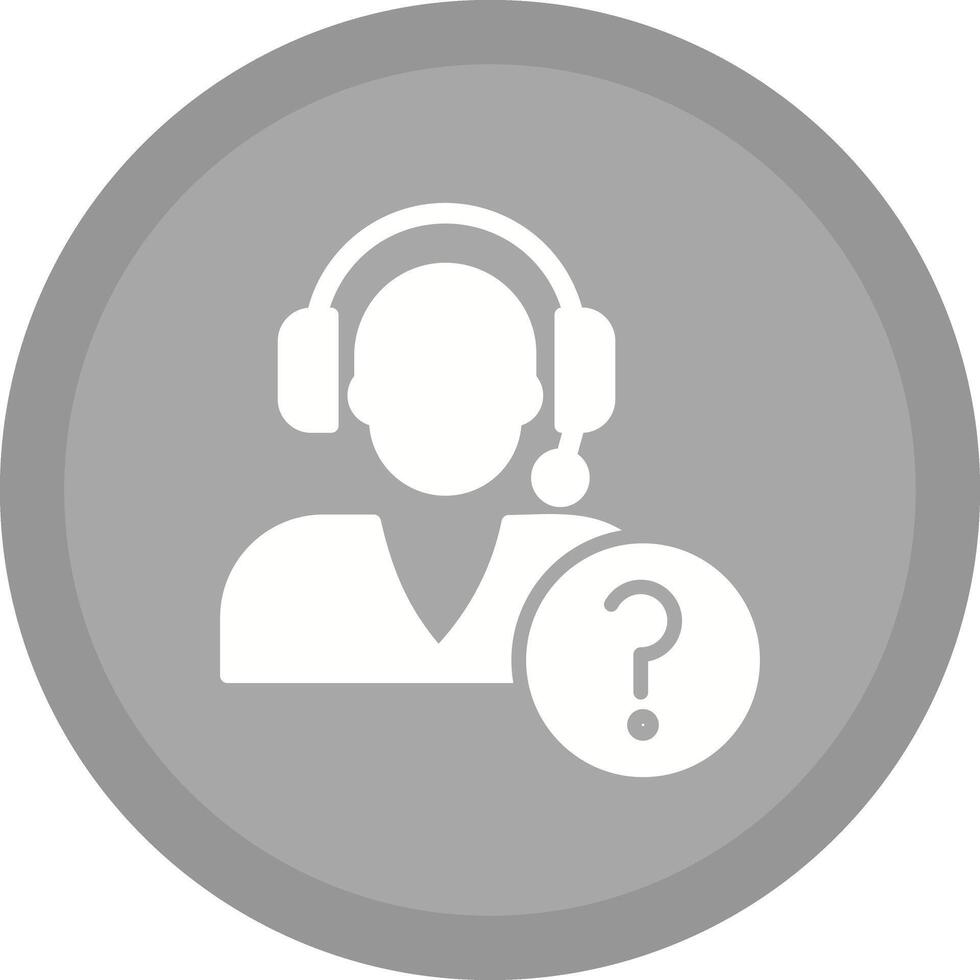 Help Request Icon Design vector