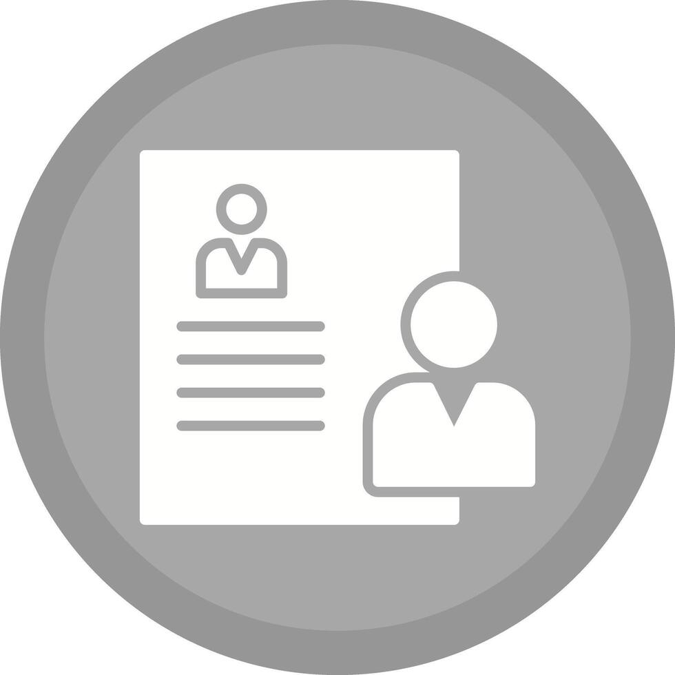 HR Policy Icon Design vector