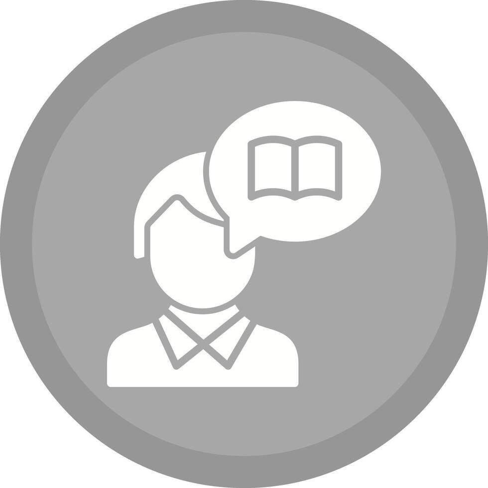 Storytelling Icon Design vector