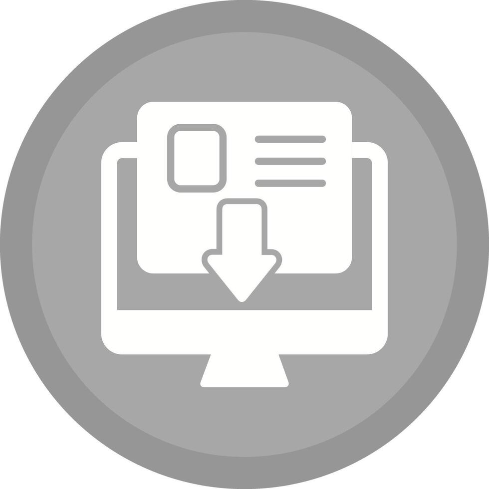 Landing Page Icon Design vector
