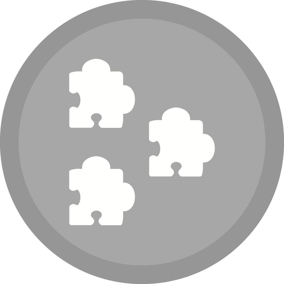 Puzzle Icon Design vector