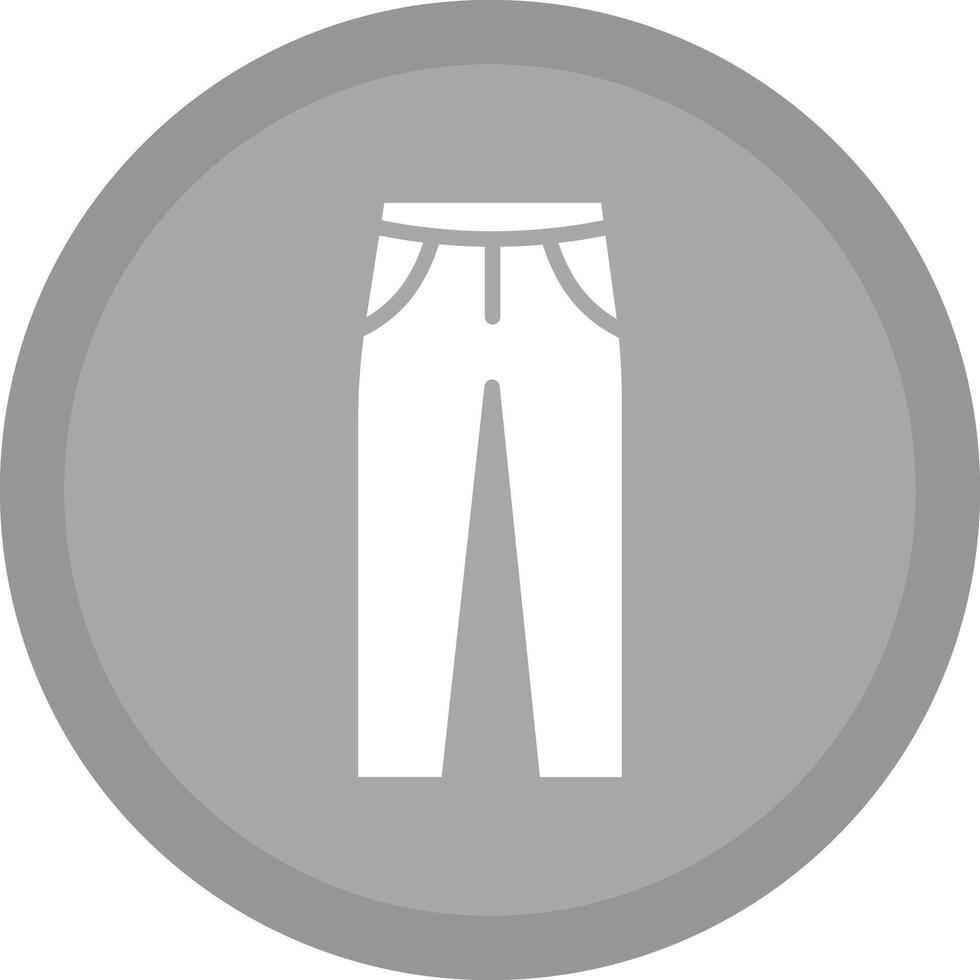 Pants Icon Design vector