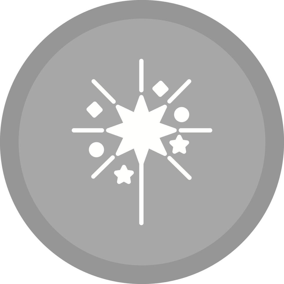 Sparklers Icon Design vector