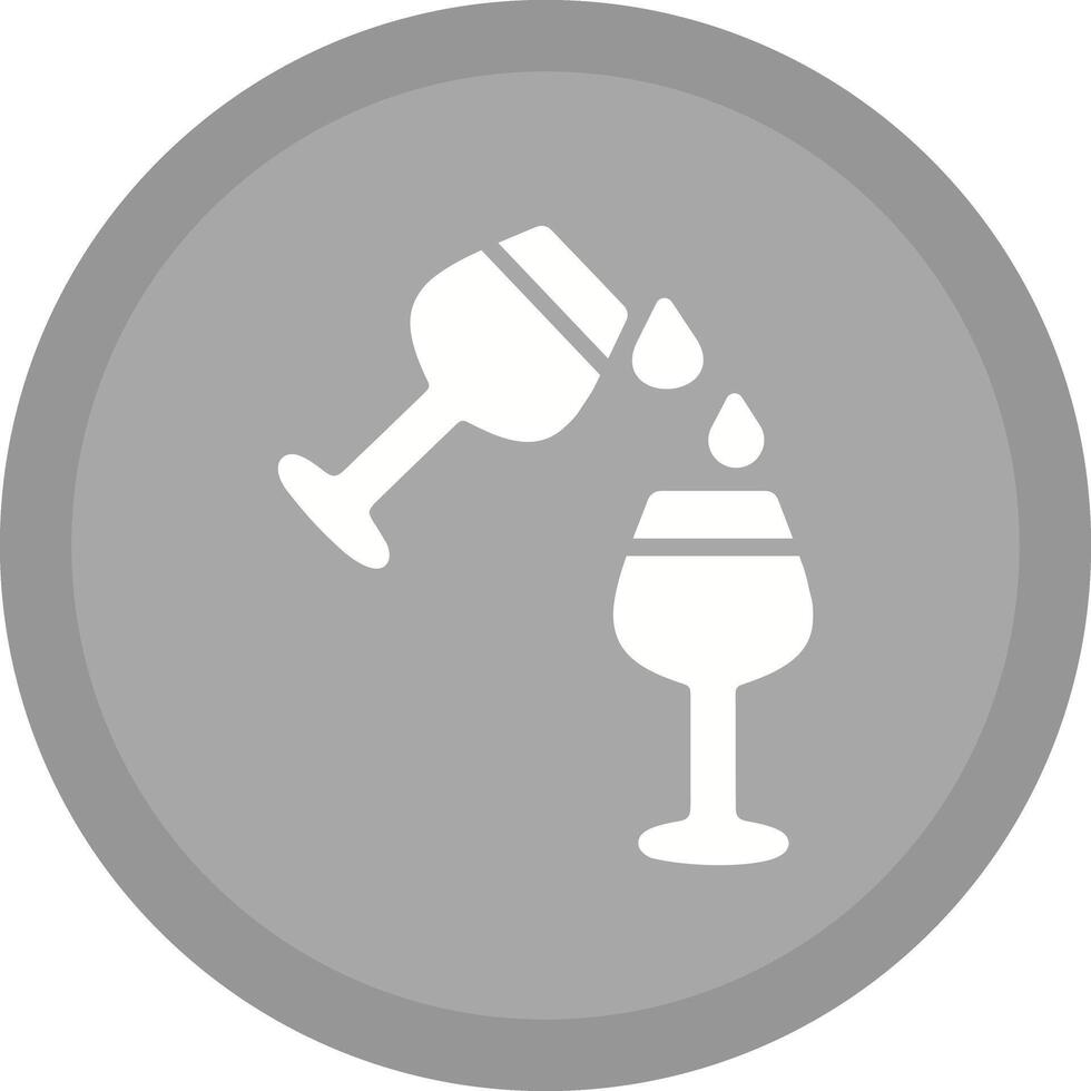 Wine Sip Icon Design vector