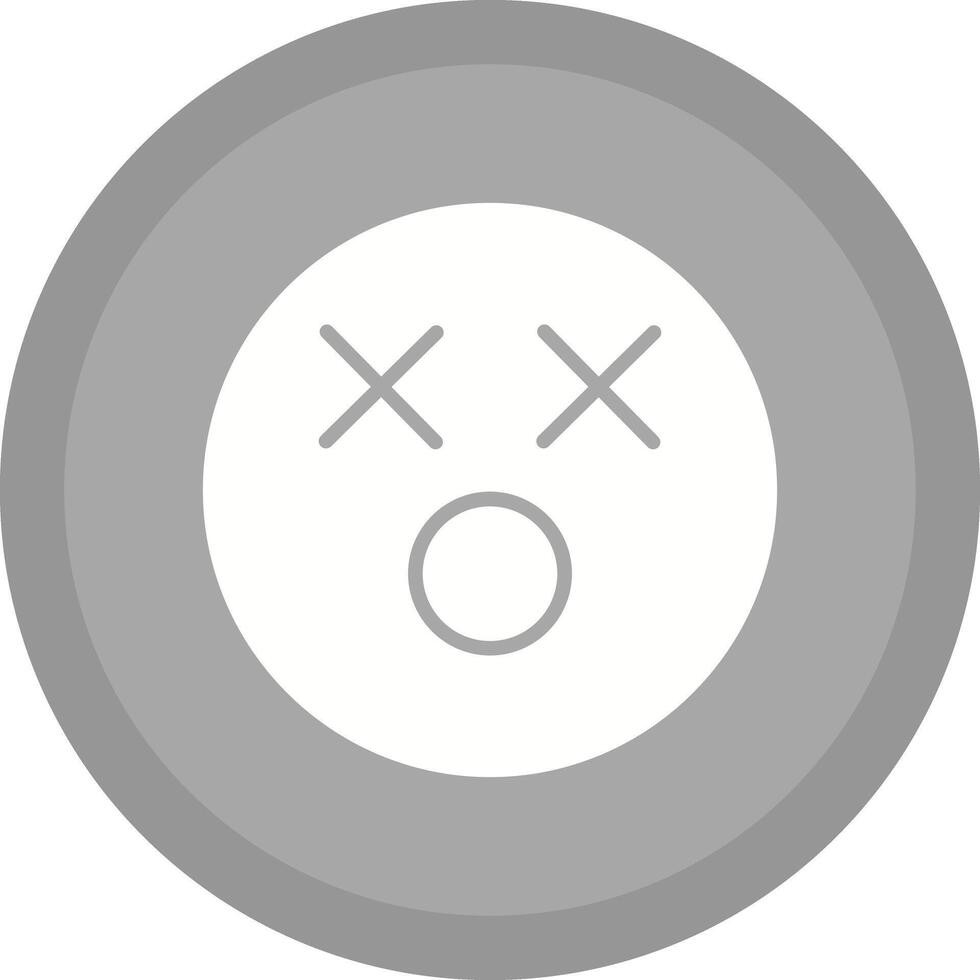 Dizzy Face Icon Design vector
