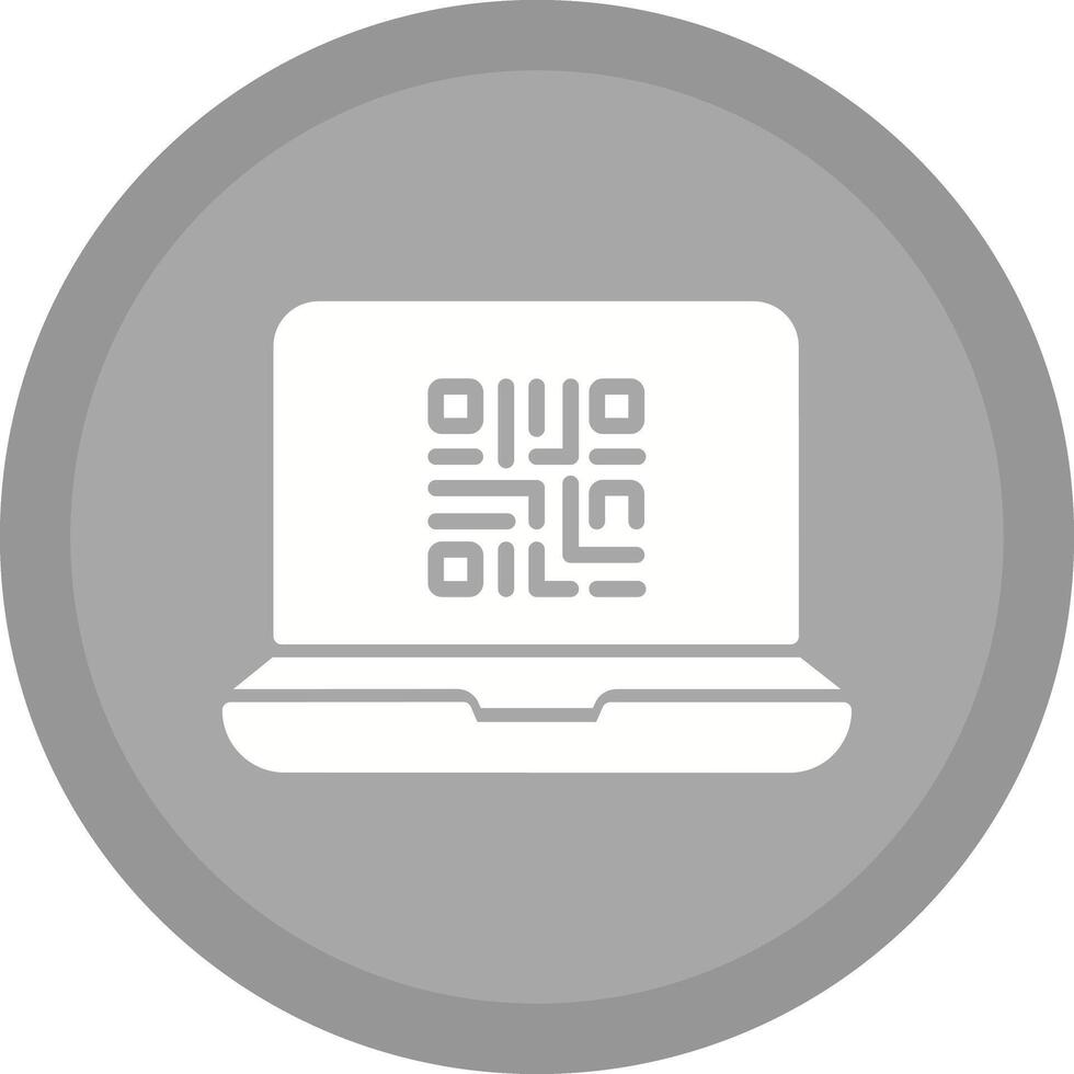 QR Code Scanner App Icon Design vector