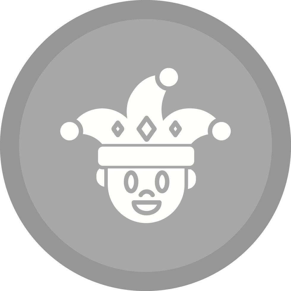 Clown Icon Design vector