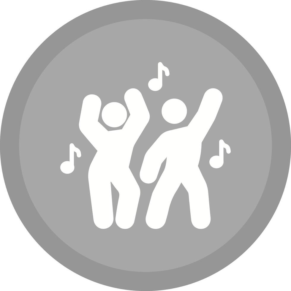Music and Dance Icon Design vector