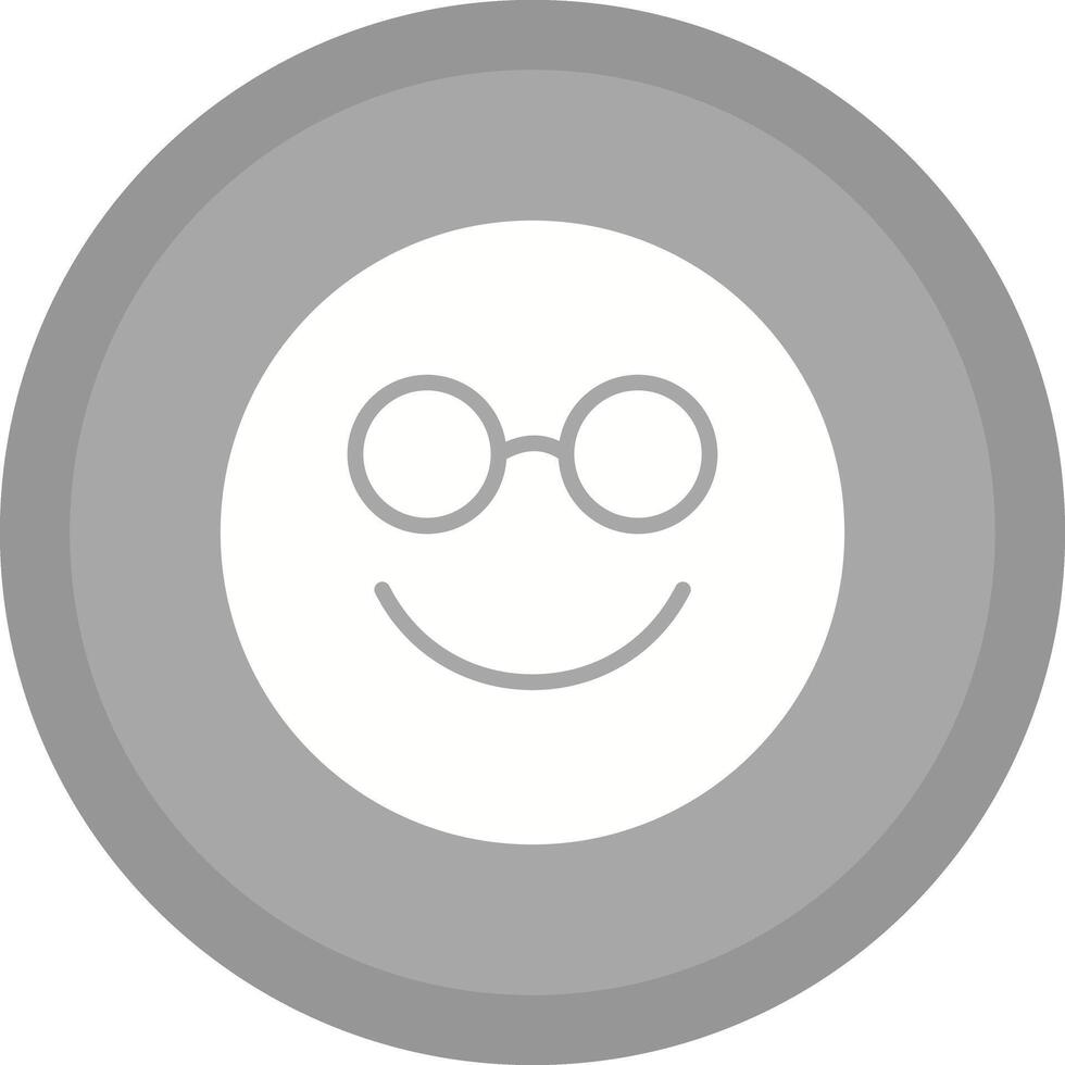 Nerd Face Icon Design vector