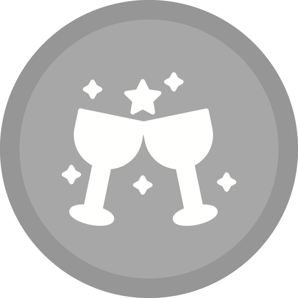 Wine Party Icon Design vector
