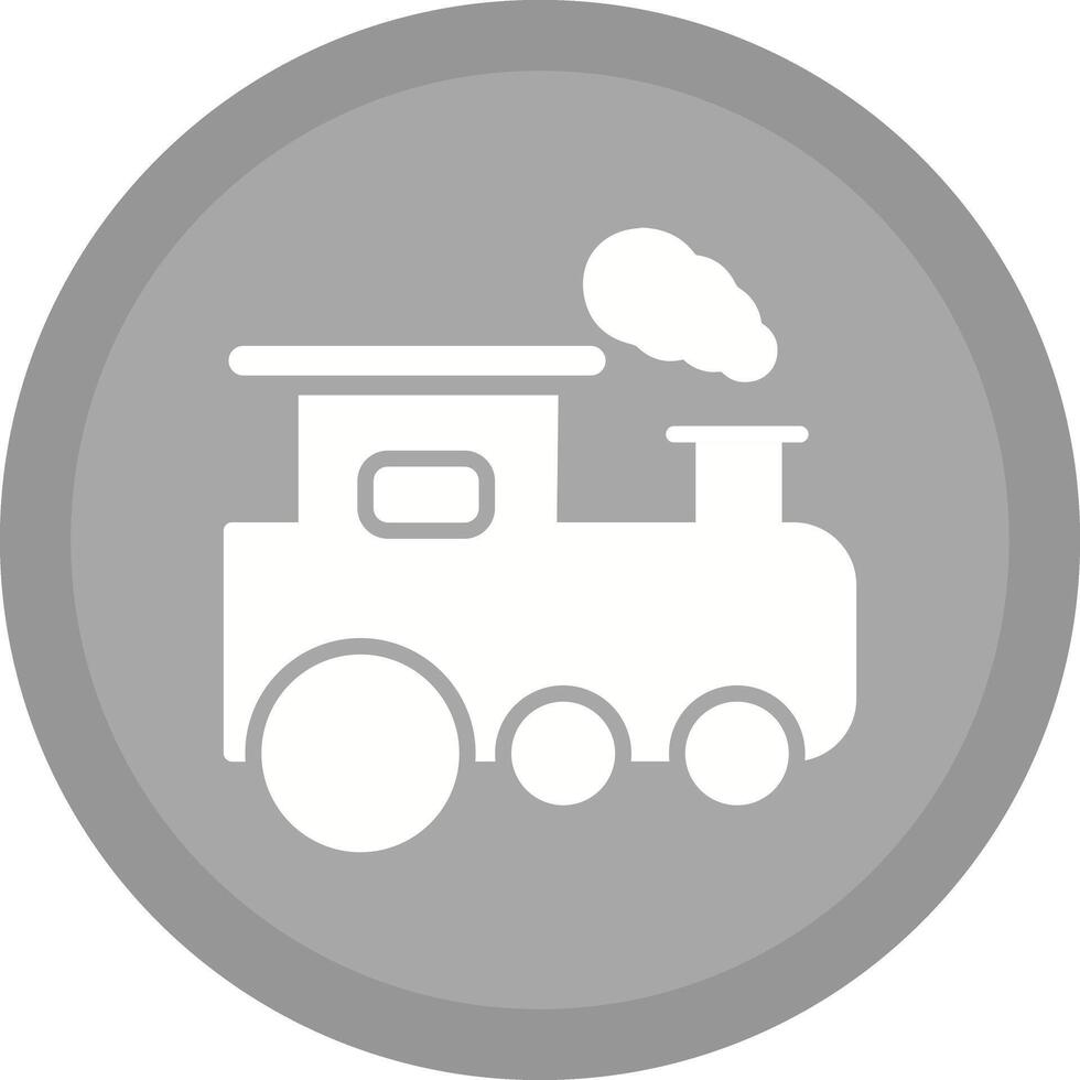 Train Icon Design vector
