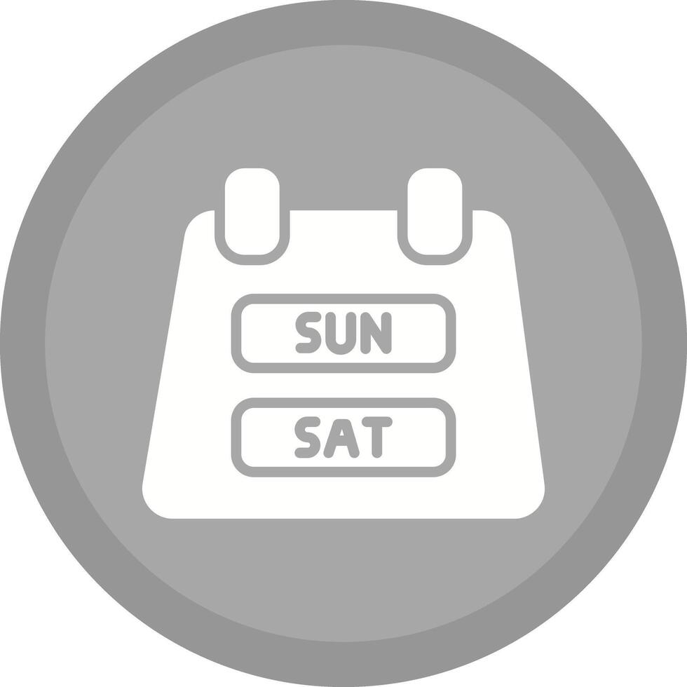 Weekend Getaway Icon Design vector