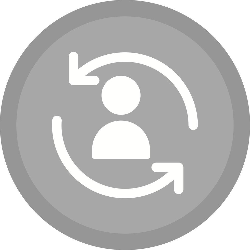 Retargeting Icon Design vector