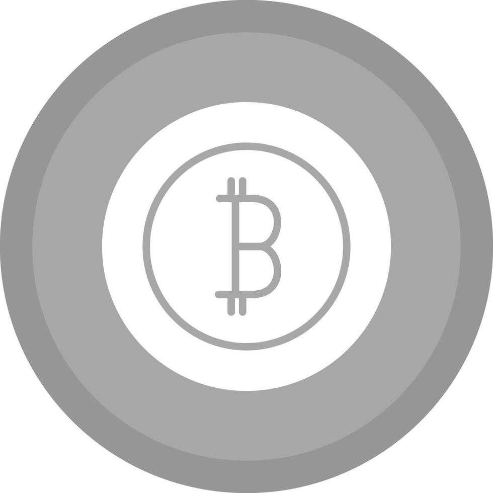 Bitcoin Icon Design vector