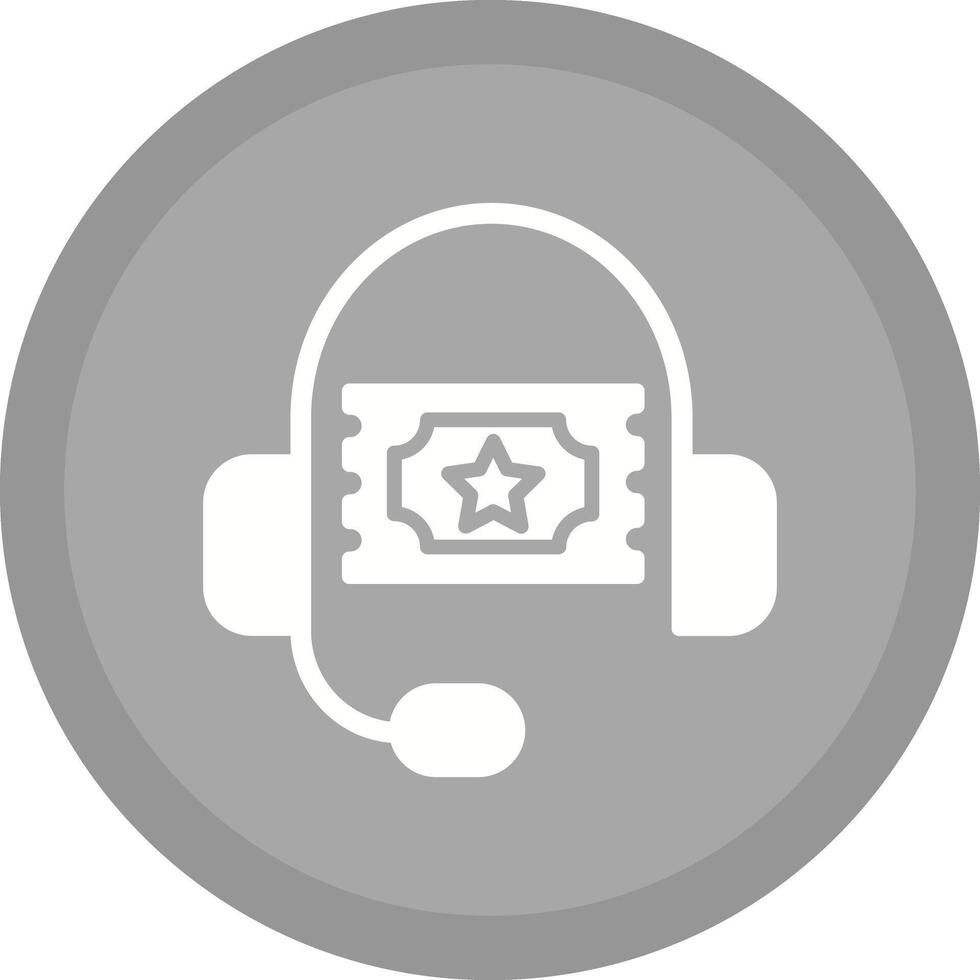 Support Ticket Icon Design vector
