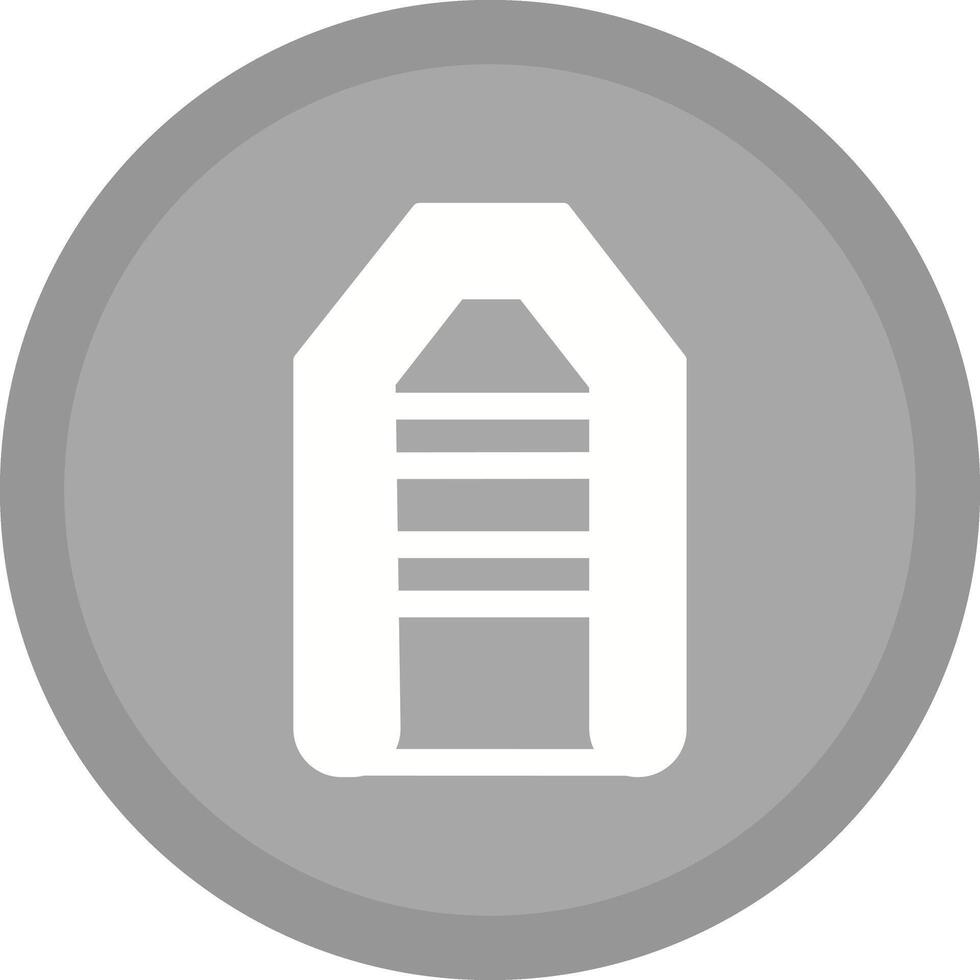 Inflatable Decor Icon Design vector
