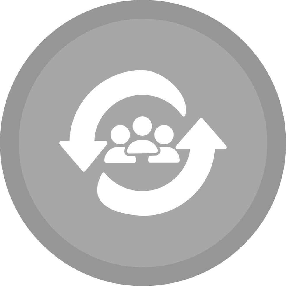 Career Change Icon Design vector