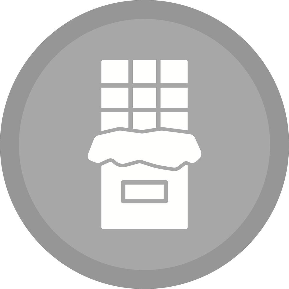 Chocolate Bar Icon Design vector